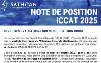 NOTE DE POSITION SATHOAN ICCAT